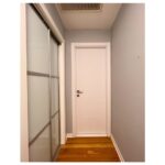 Nova Graffiti Soft White Laminated Modern Interior Door