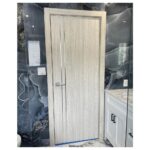 Nova HG-002V Light Aloe Wood Laminated Modern Interior Door