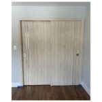 Nova HG-002V Light Aloe Wood Laminated Modern Interior Door