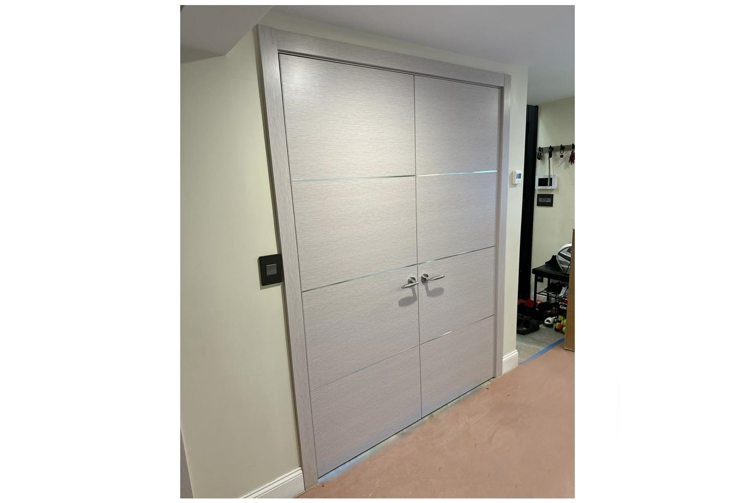 Nova HG008 White Wenge Laminated Modern Interior Door