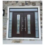 Nova Inox S1 Brown Modern Exterior Door