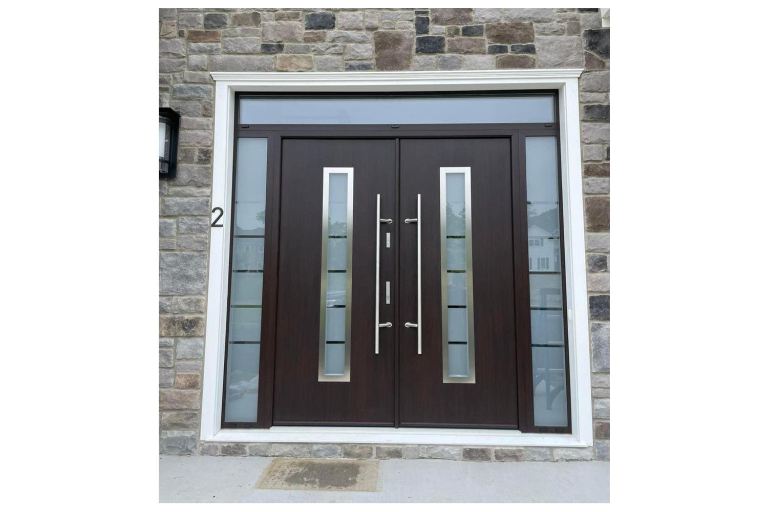 Nova Inox S1 Brown Modern Exterior Door