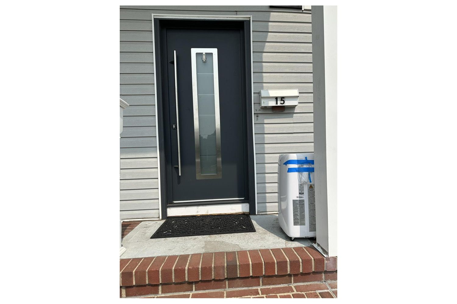 Nova Inox S1 Gray Modern Exterior Door