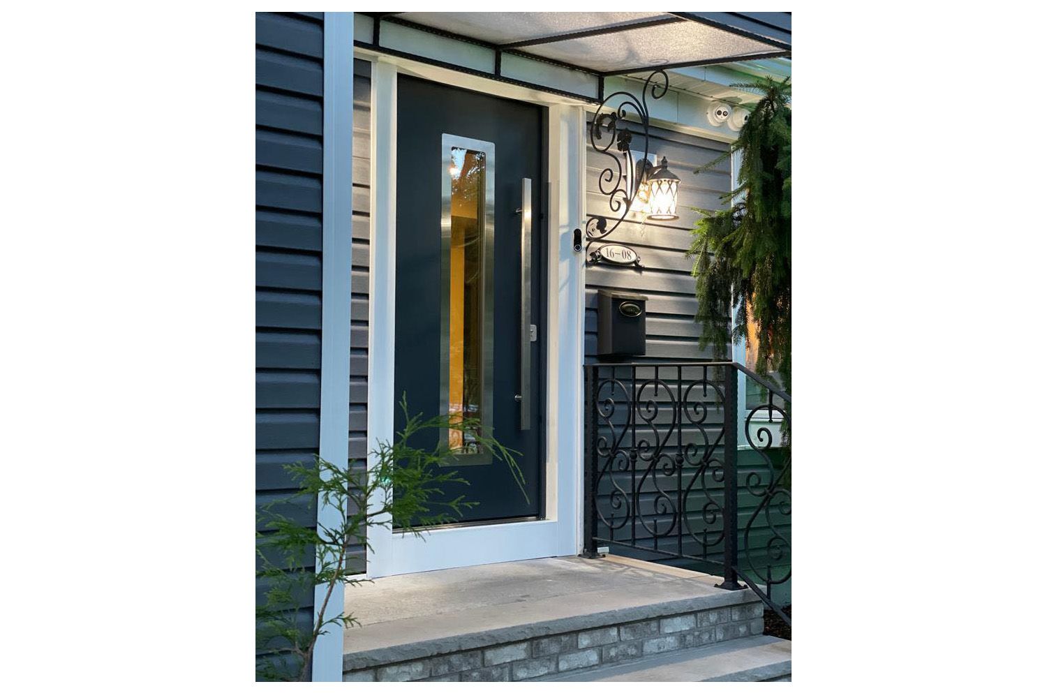 Nova Inox S1 Gray Modern Exterior Door