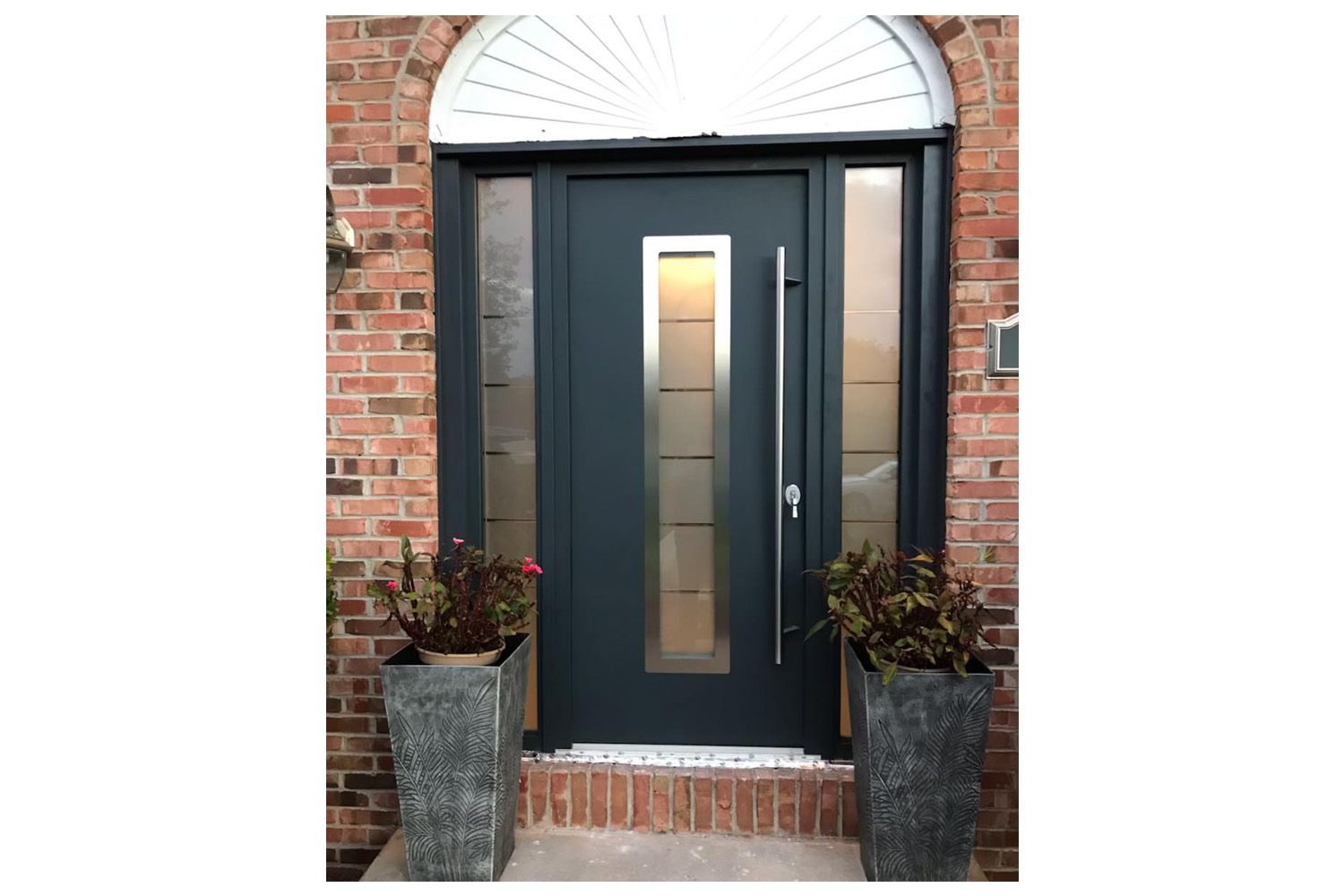 Nova Inox S1 Gray Modern Exterior Door