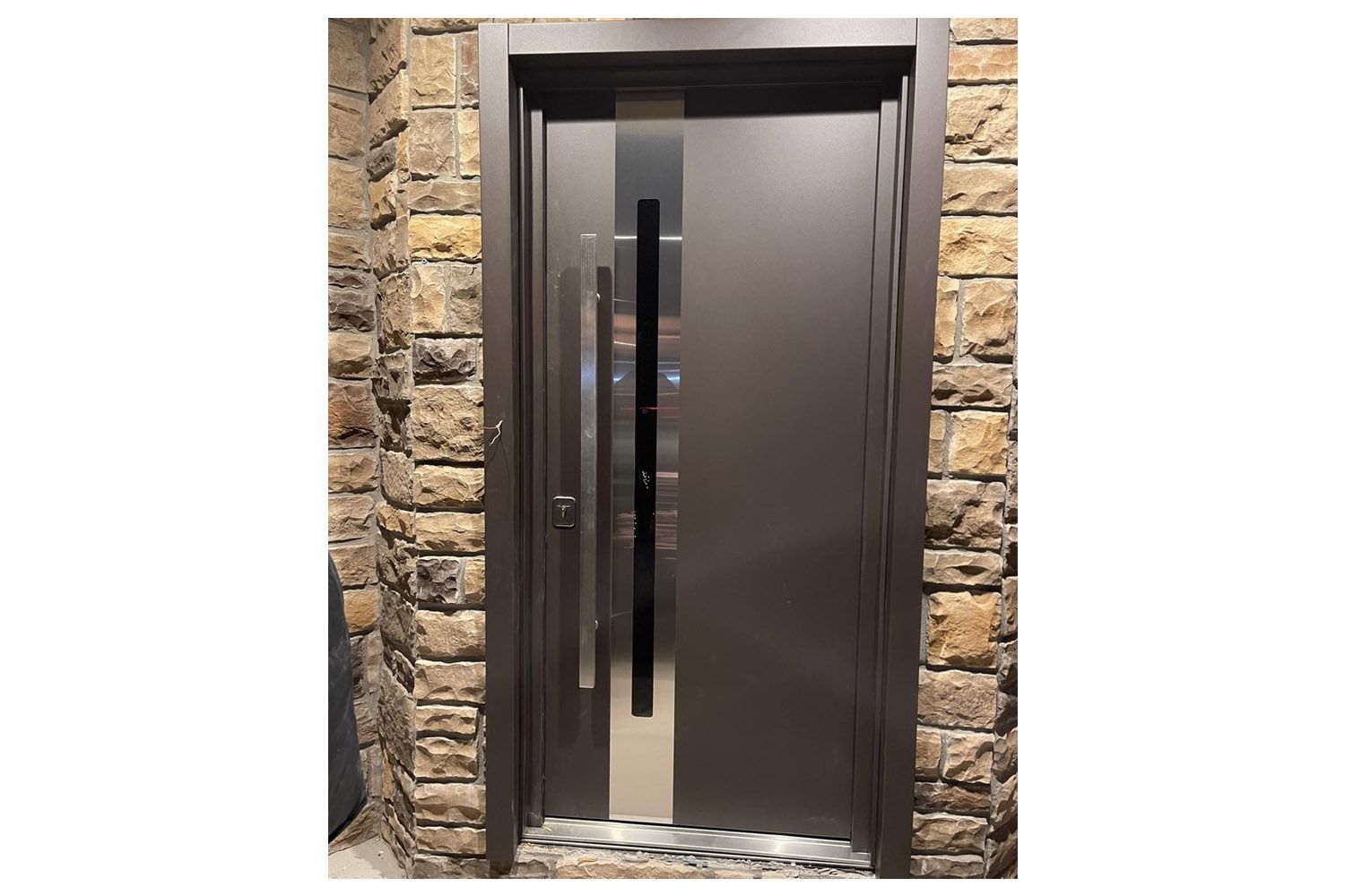 Nova Inox S2 Brown Modern Exterior Door