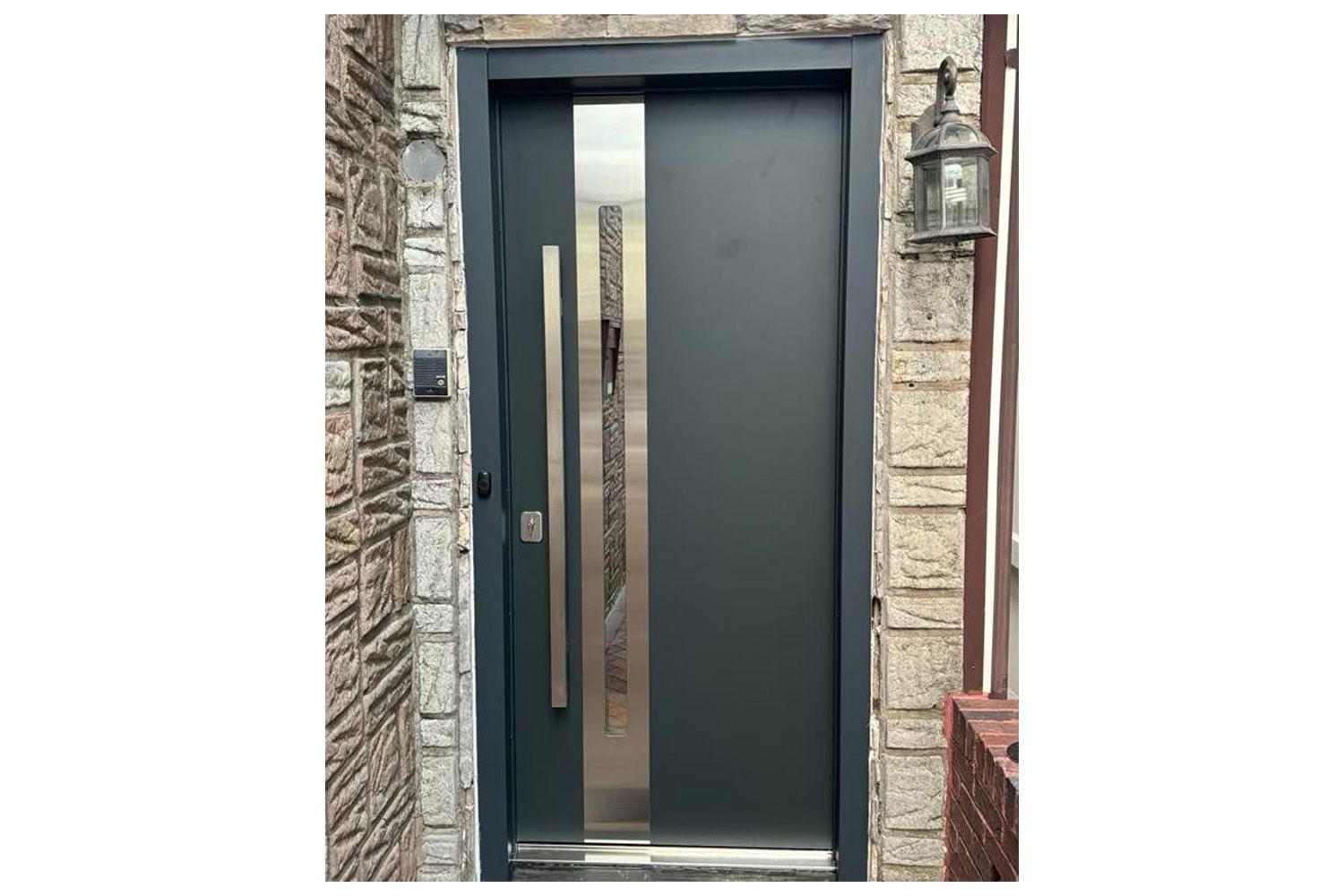 Nova Inox S2 Gray Modern Exterior Door