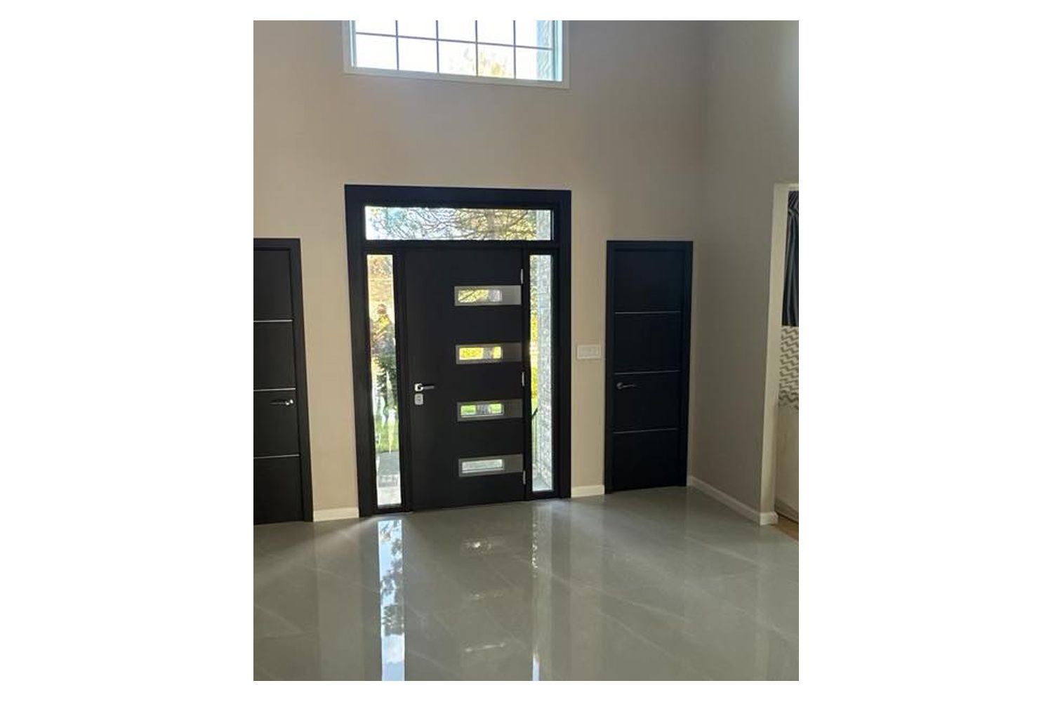 Nova Inox S4 Black Modern Exterior Door