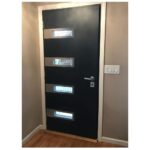 Nova Inox S4 Black Modern Exterior Door