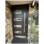 Nova Inox S4 Brown Modern Exterior Door