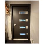 Nova Inox S4 Brown Modern Exterior Door