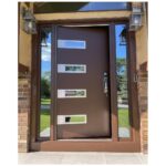 Nova Inox S4 Brown Modern Exterior Door