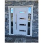 Nova Inox S4 White Modern Exterior Door