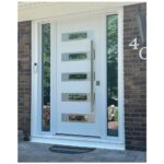 Nova Inox S5 White Modern Exterior Door