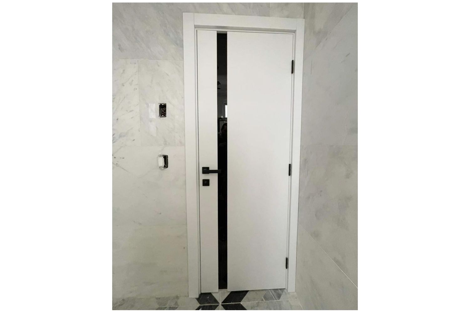 Nova Italia Alaskan White Laminate Interior Door