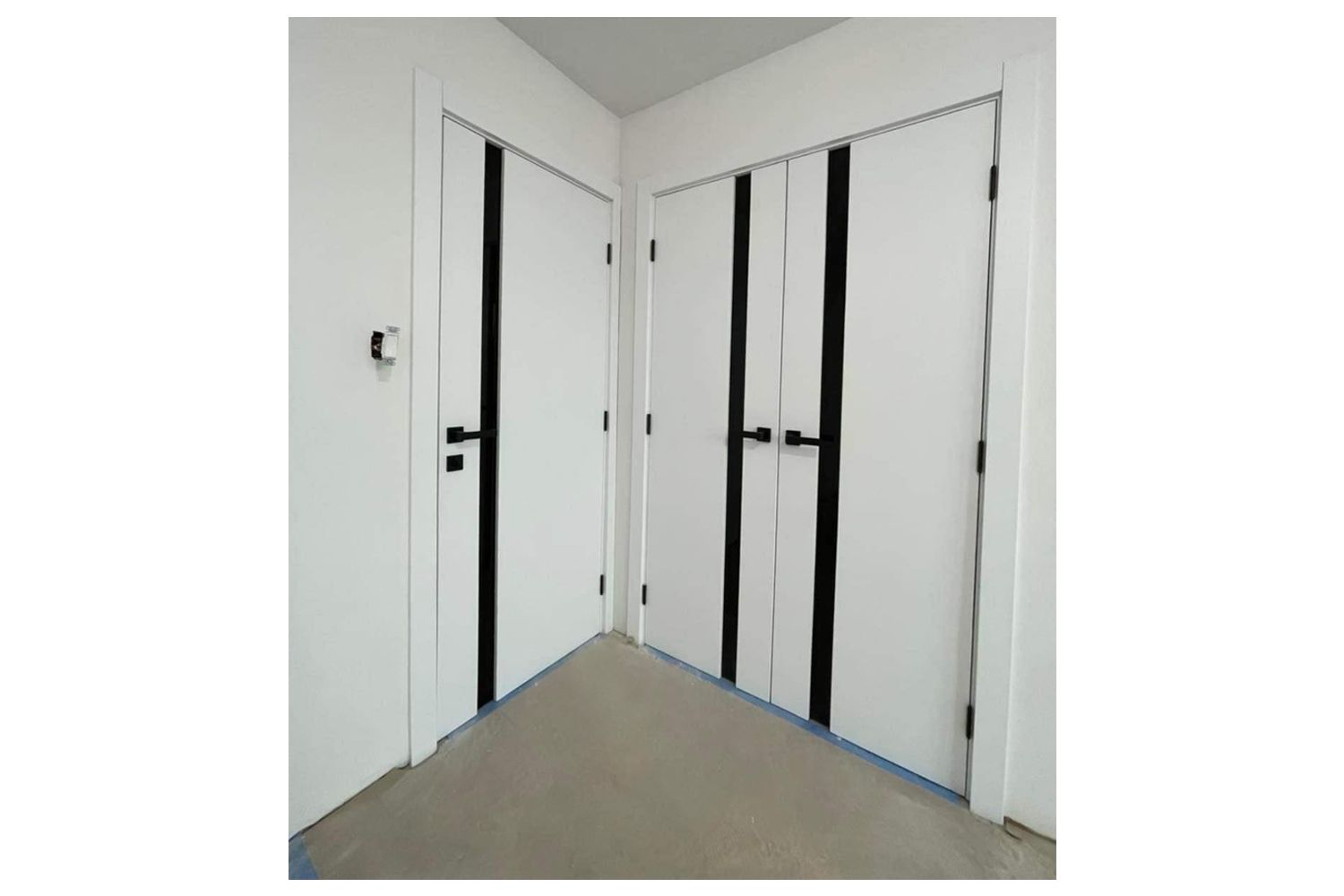 Nova Italia Alaskan White Laminate Interior Door