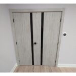 Nova Italia Light Grey Laminate Interior Door