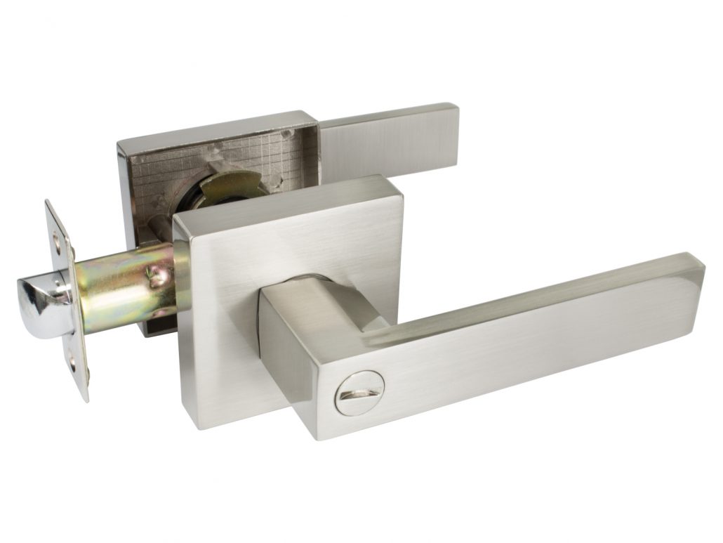 Quad Satin Nickel Privacy