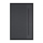 Nova Royal Series Pivot Wrought Iron Custom Exterior Door – Style 011