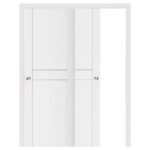 Nova Stile 003 Soft White Laminated Modern Interior Door