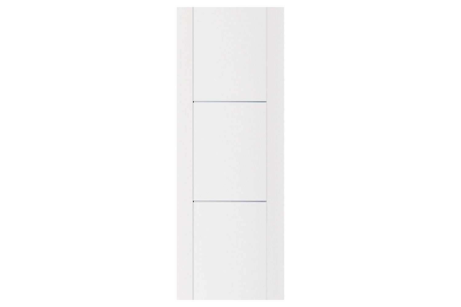 Nova Stile 004 Soft White Laminated Modern Interior Door