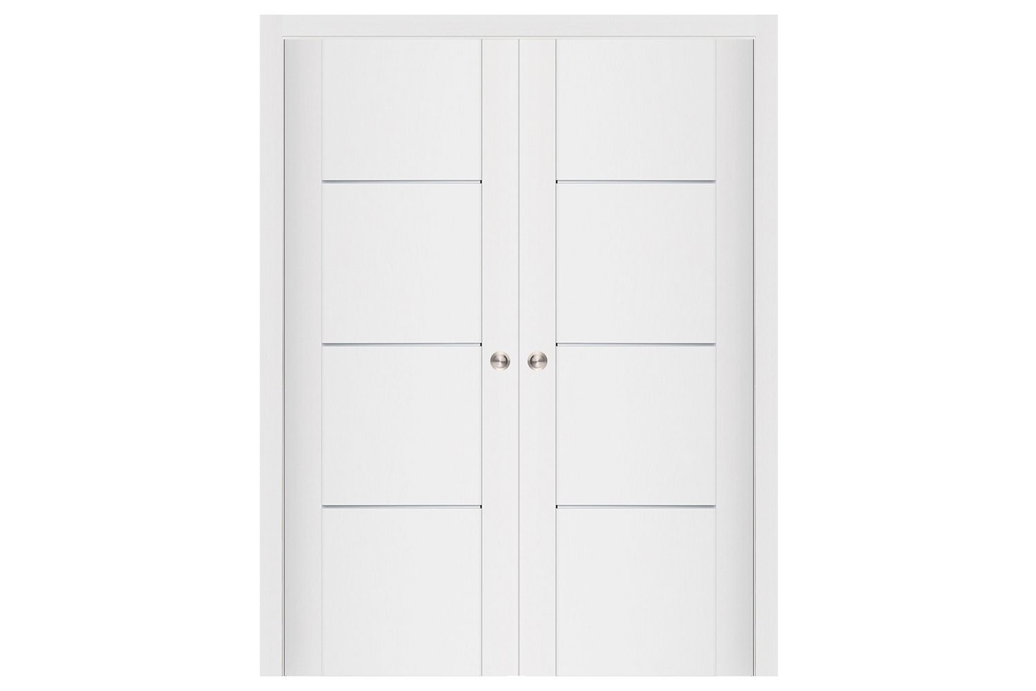 Nova Stile 006 Soft White Laminated Modern Interior Door