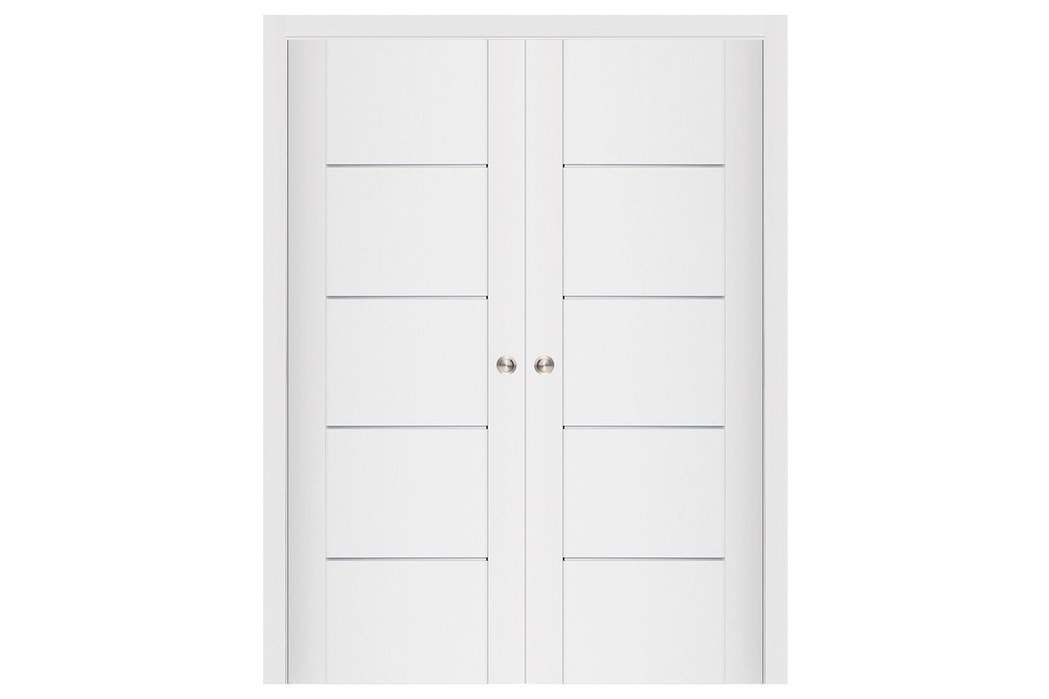 Nova Stile 007 Soft White Laminated Modern Interior Door