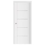 Nova Stile 007 Soft White Laminated Modern Interior Door