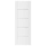 Nova Stile 007 Soft White Laminated Modern Interior Door