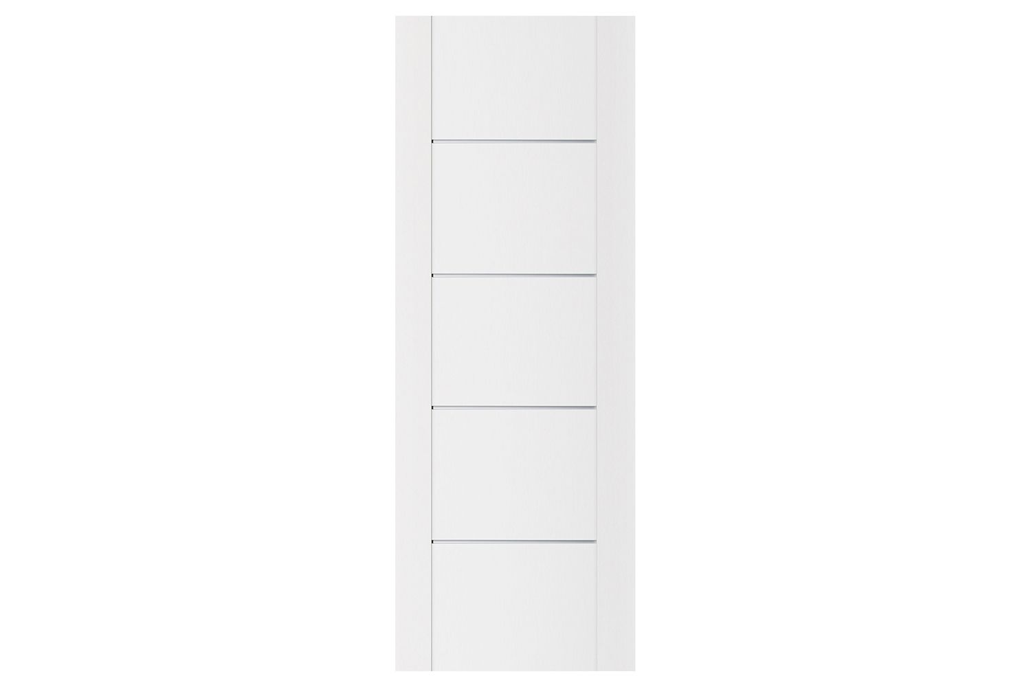 Nova Stile 007 Soft White Laminated Modern Interior Door