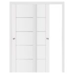 Nova Stile 007 Soft White Laminated Modern Interior Door