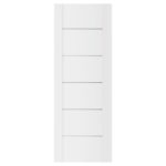 Nova Stile 008 Soft White Laminated Modern Interior Door