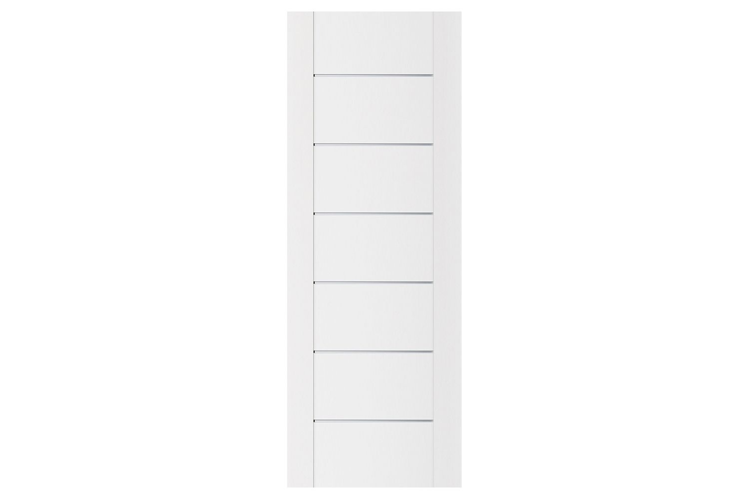 Nova Stile 009 Soft White Laminated Modern Interior Door