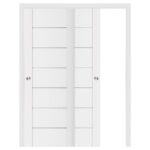 Nova Stile 009 Soft White Laminated Modern Interior Door