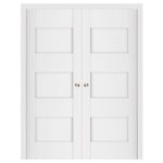 Nova Stile 015 Soft White Laminated Modern Interior Door