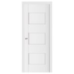 Nova Stile 015 Soft White Laminated Modern Interior Door