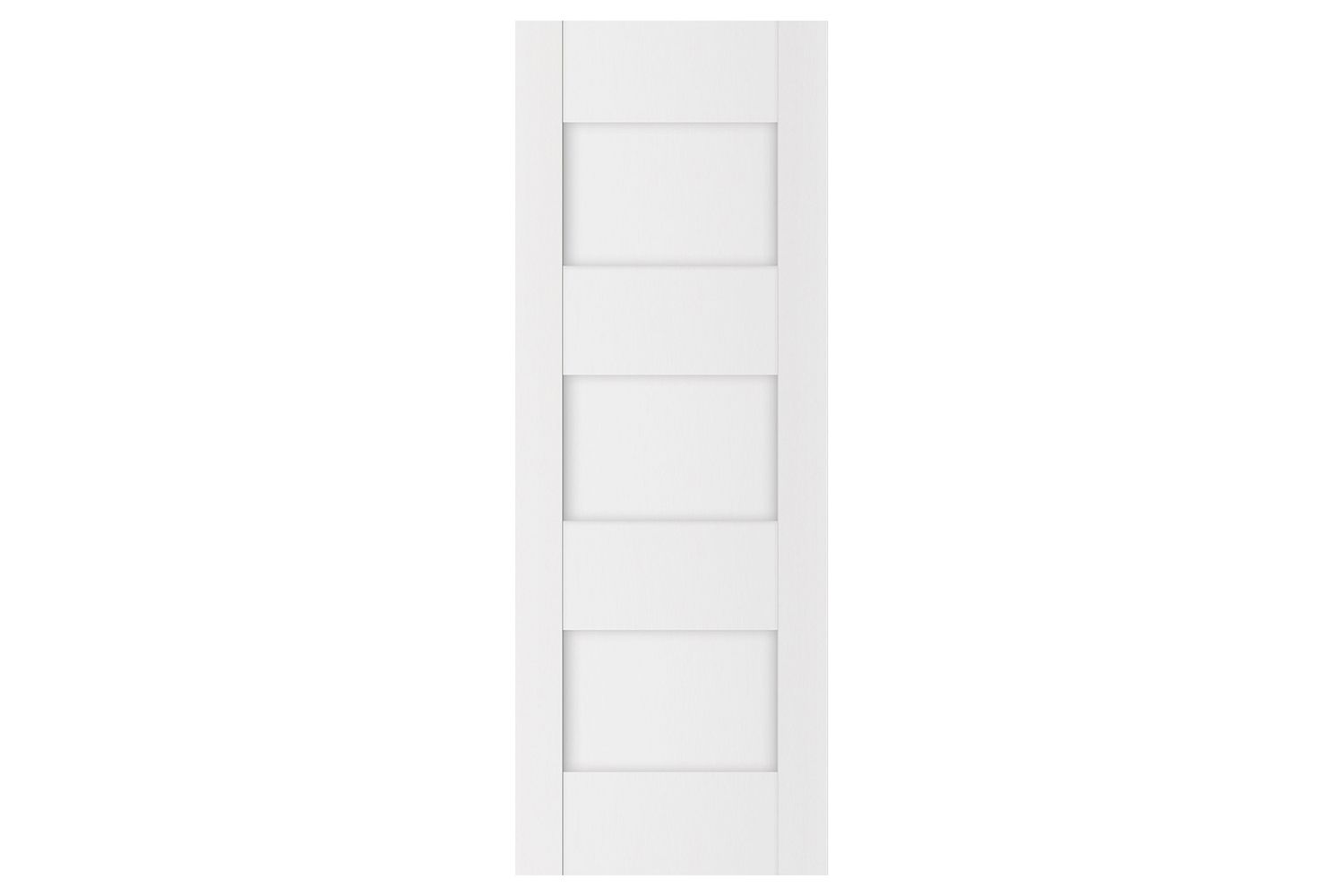 Nova Stile 015 Soft White Laminated Modern Interior Door