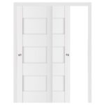 Nova Stile 015 Soft White Laminated Modern Interior Door