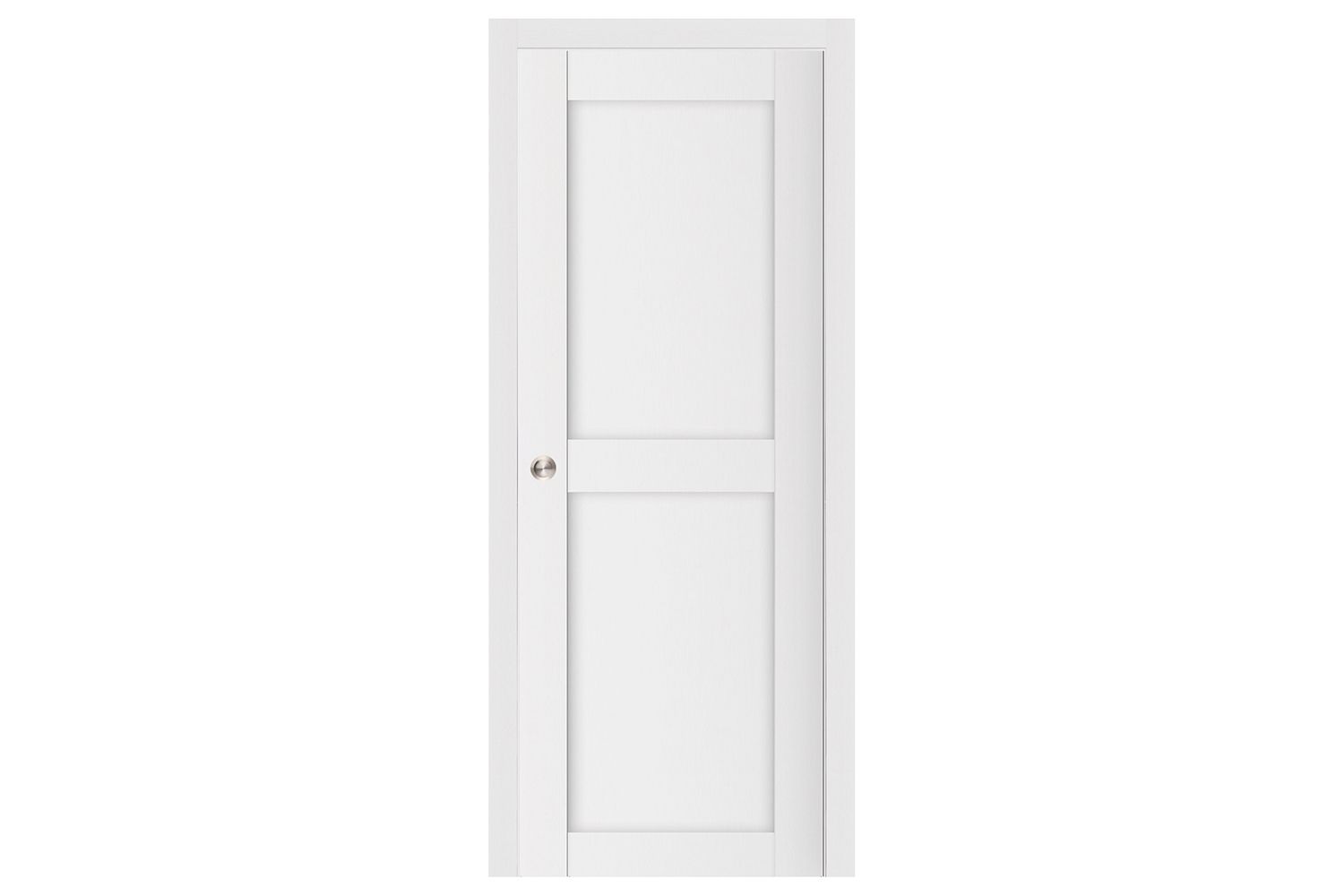 Nova Stile 020 Soft White Laminated Modern Interior Door