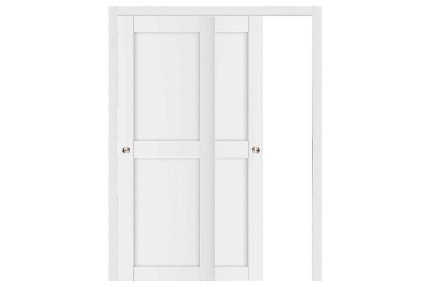 Nova Stile 020 Soft White Laminated Modern Interior Door