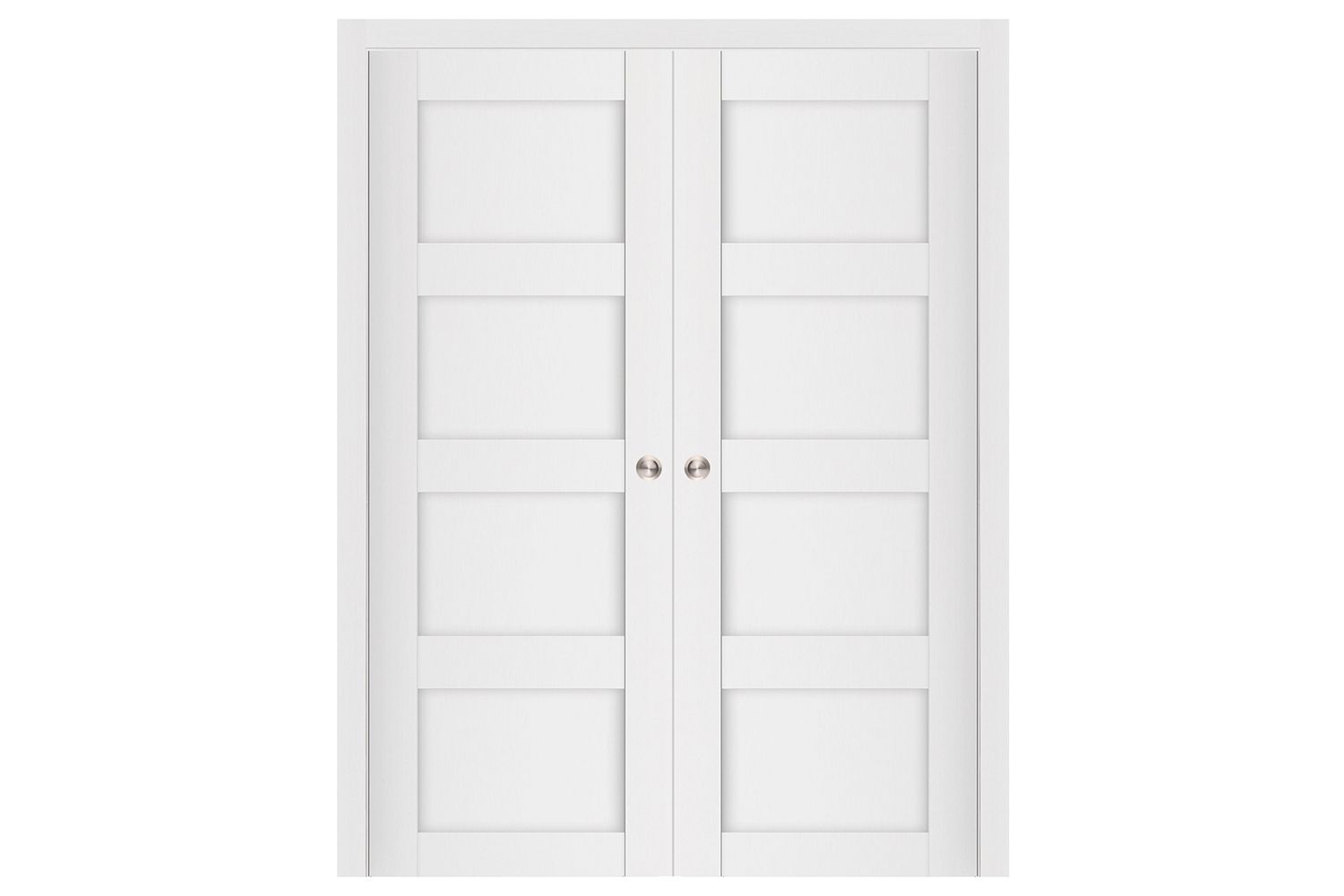 Nova Stile 021 Soft White Laminated Modern Interior Door