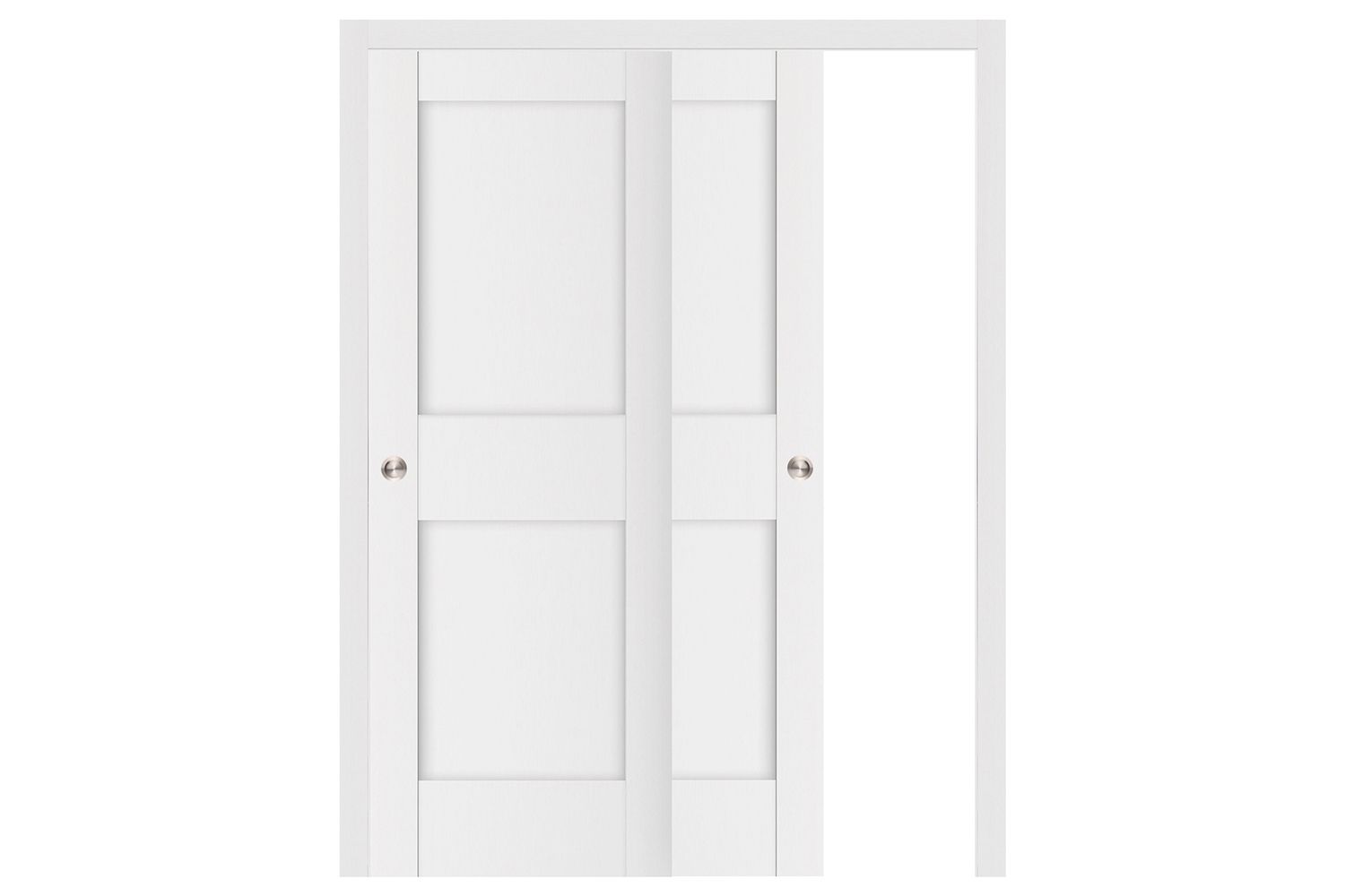 Nova Stile 023 Soft White Laminated Modern Interior Door