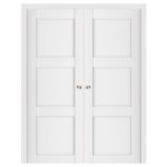 Nova Stile 025 Soft White Laminated Modern Interior Door