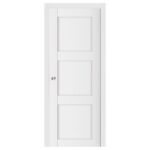 Nova Stile 025 Soft White Laminated Modern Interior Door