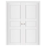 Nova Stile 029 Soft White Laminated Modern Interior Door