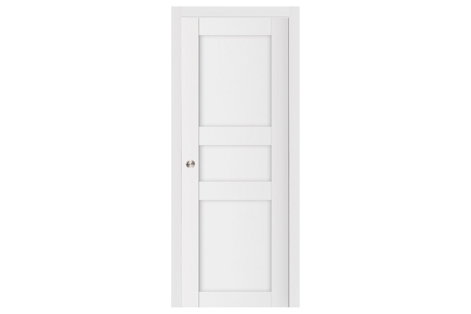 Nova Stile 029 Soft White Laminated Modern Interior Door