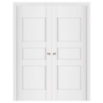 Nova Stile 036 Soft White Laminated Modern Interior Door