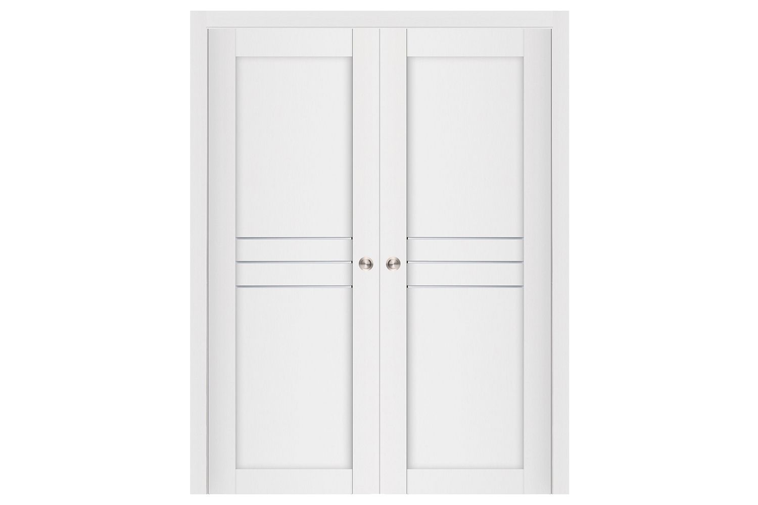 Nova Stile 051 Soft White Laminated Modern Interior Door