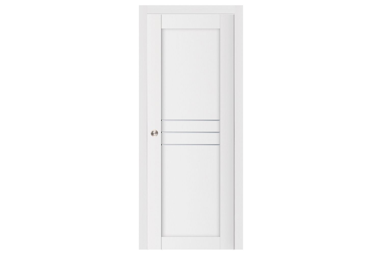 Nova Stile 051 Soft White Laminated Modern Interior Door