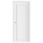 Nova Stile 054 Soft White Laminated Modern Interior Door